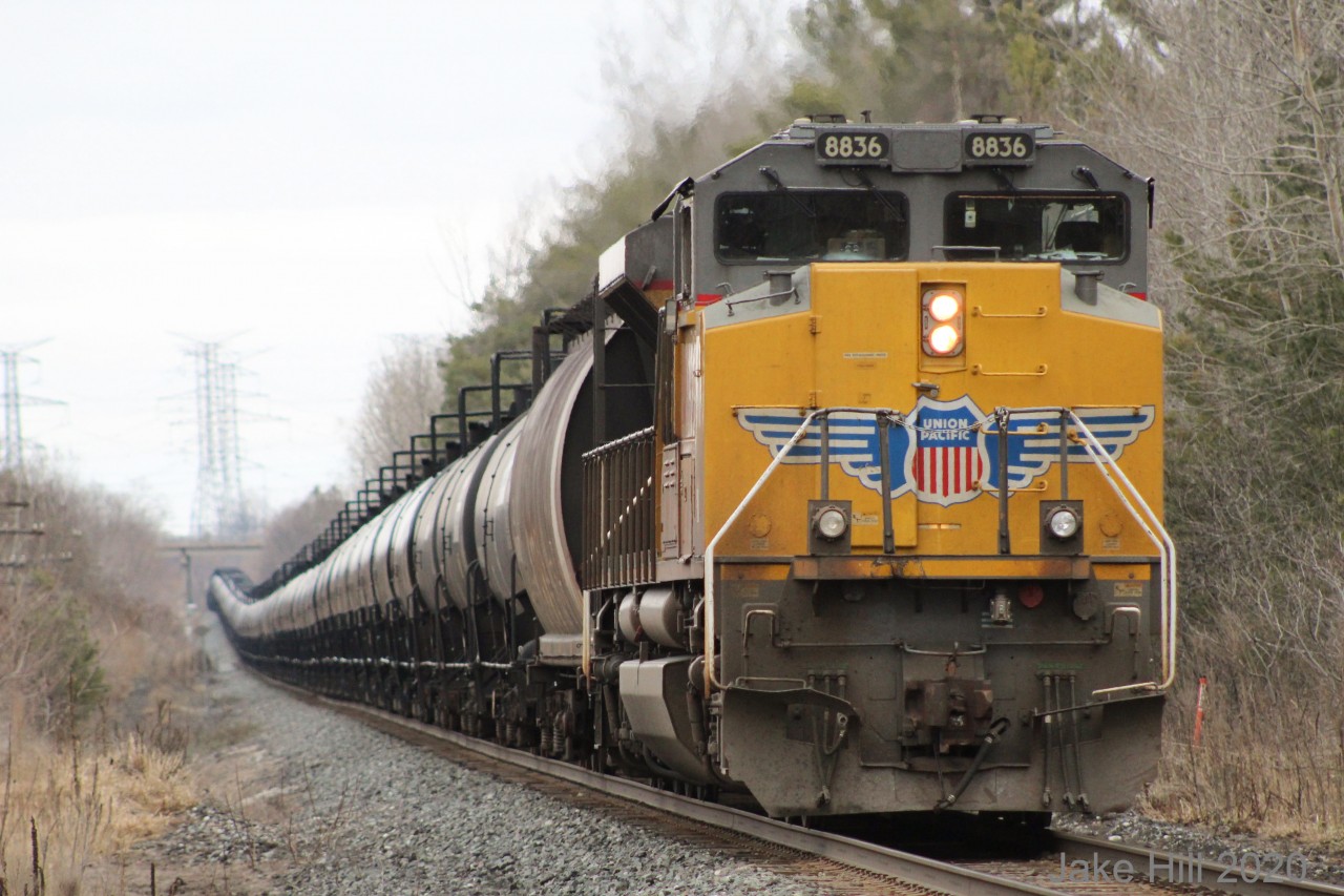 On a cold spring day I headed to the Tracks and caught an unexpected unit. This catch made my day for sure.