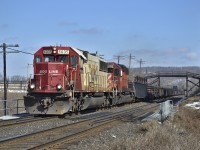Wind the clocks back 5 years ago, SOO 6035 was still in its original paint and leading a CWR train up the Galt and onto the Hamilton Sub. One of the best chases I have had in ages, surprised no other railfans were out this cold March day. 

