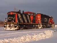  CN 1412 along with 6020 make up their train in Van de Water Yard before heading down the CASO on their way to London. I caught up with this train about an hour later near Essex seen <a href="http://www.railpictures.ca/?attachment_id=31434"> here </a>.