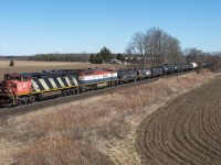 CN 331 is approaching Blenheim Road as they get their train up to speed after stopping to work Paris.  On this day their power was a pair of C40-8M units which meant that I made sure to cover this train thoroughly!