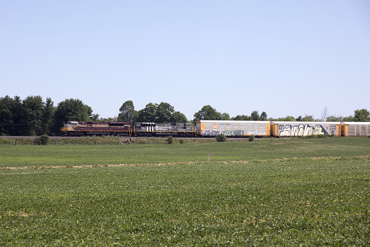 One would suspect 235 (7016 and 6644) will have a lot of company on its way to Windsor today. Thanks to all for the heads up.