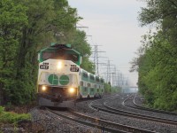 Due to Covid-19 GO Transit has been running a large amount of L6 trains which means that the F59's have been operating on each and every line daily! I was lucky enough to catch GO's oldest Locomotive on the Roster on a rainy Wednesday morning.