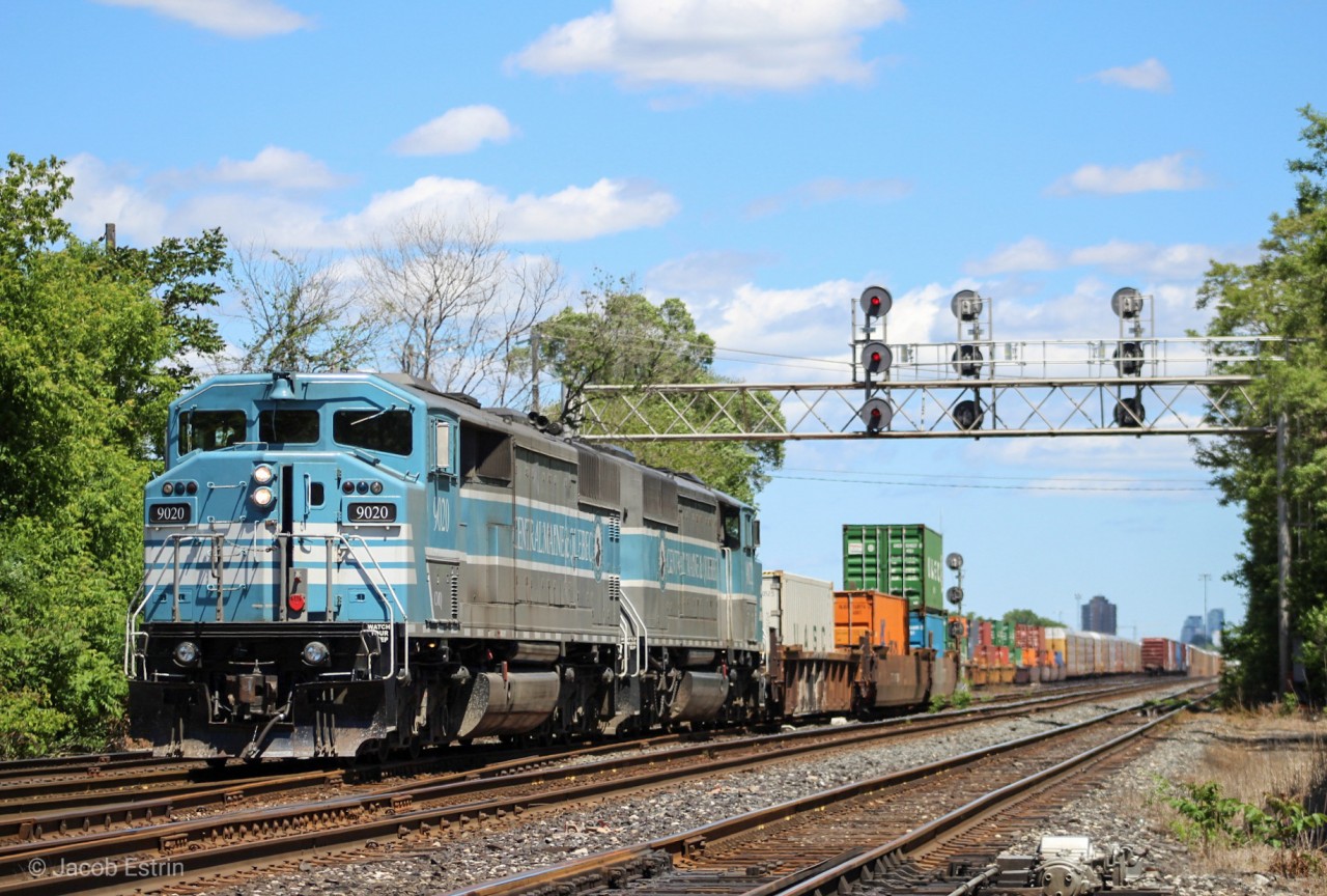 A nice treat from Quebec! Two Ex-Canadian Pacific SD40-2F's seen sitting at Lambton Yard. This was quite a treat to see today as CP no longer owns any Cowl body units! Hope you guys enjoy.