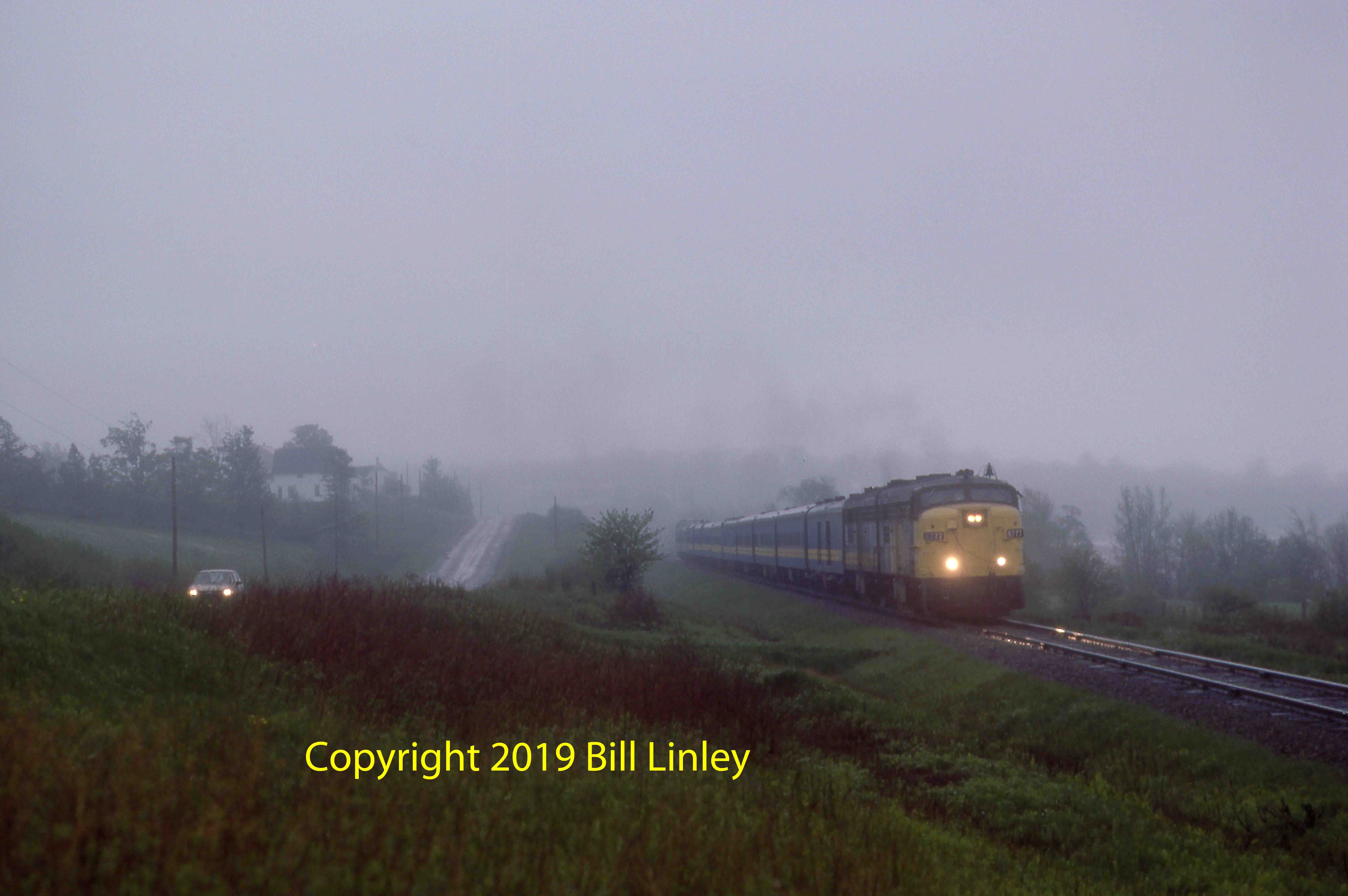 Railpictures.ca Bill Linley Photo At the border town of Vanceboro