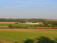 CP train CWR-04 rolls through the countryside of Baxter, with a trio of GMD/EMD units featuring 2 different generations of CPR paint schemes.