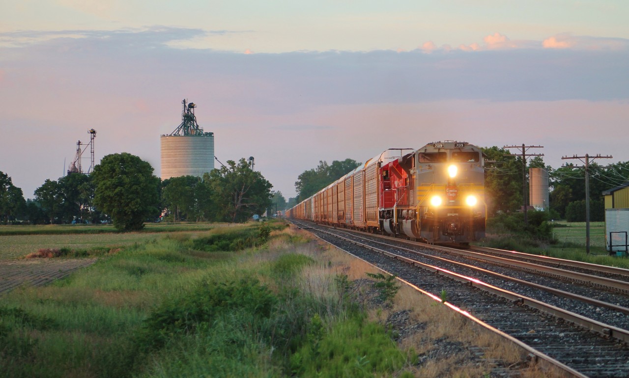CP 147 passes through the town of Kent Bridge in Chatham-Kent on its way towards Windsor.