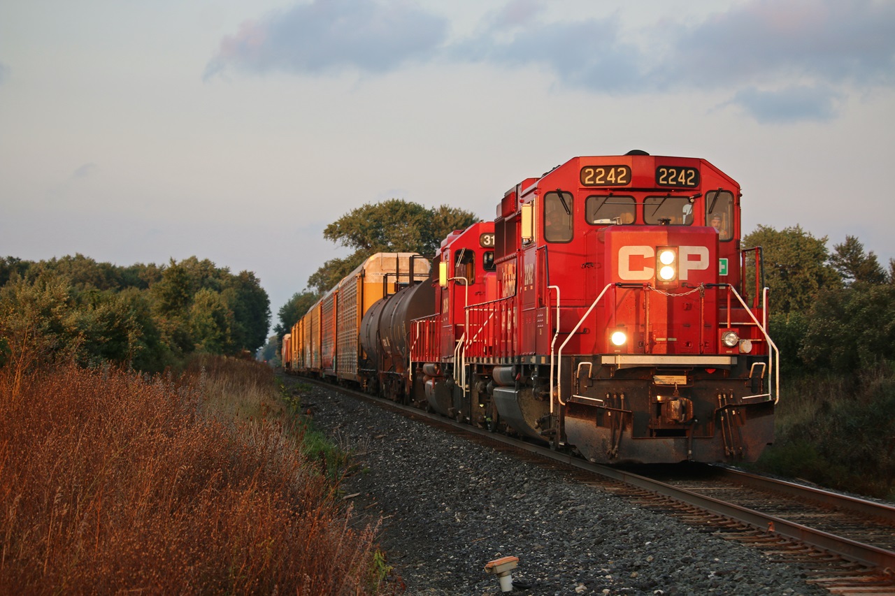 After completing all of their work, T69 heads the final few miles home towards London in summer light.