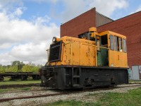 Built in 1948 for industrial switching, number 1 now spends it's time taking tourists for cab rides down a short stretch of track outside the Niagara Railway Museum. The switcher had a max speed of 8kph on the industrial track (who's name escapes me) and definitely doesnt run faster then that now. A neat find in the town of Fort Erie, they are continuing to restore it this winter by putting in new floors along with other things. I highly recommend checking them out, but check online for dates and times when they are open.