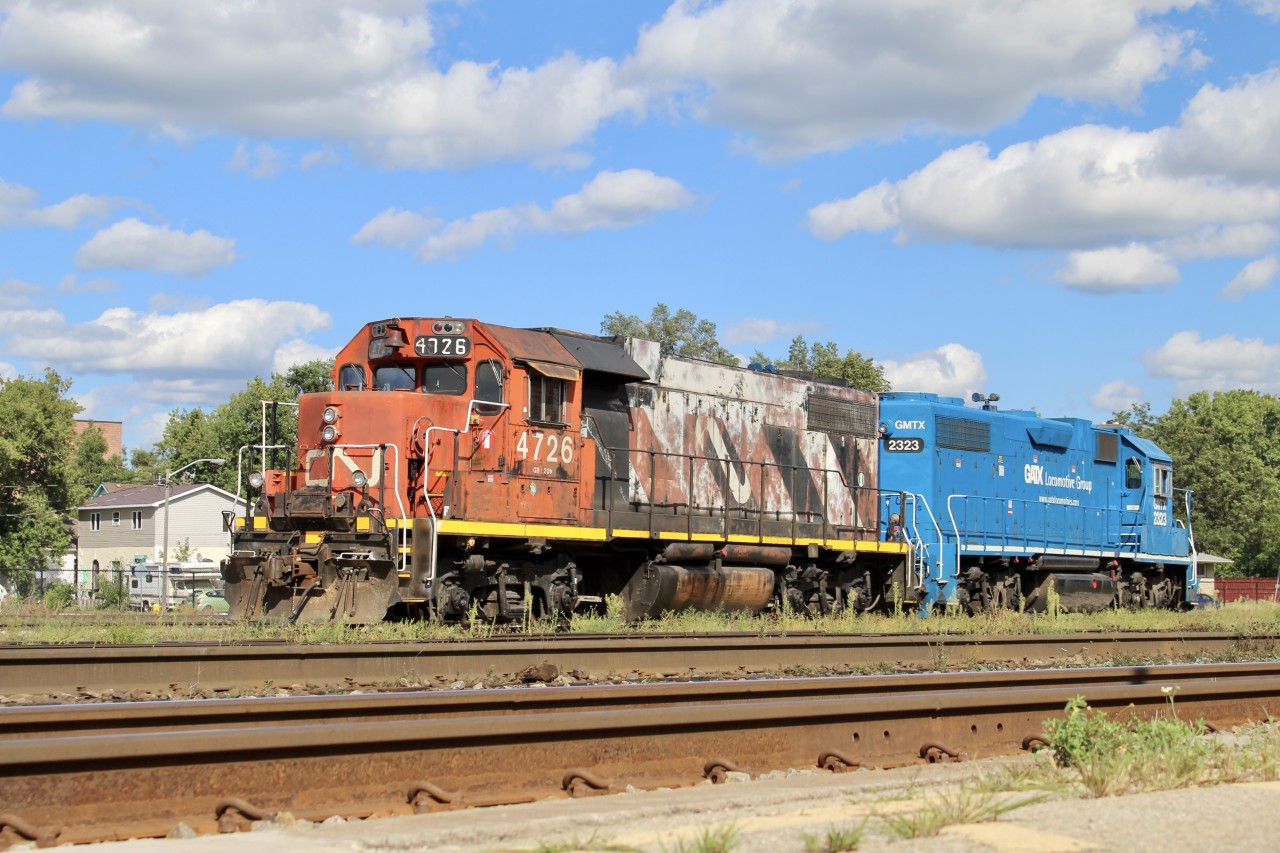 Before finding my way to Hamilton I ended up in Brantford. Seeing these switchers was a good start to the day.