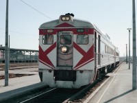 It is mid-June 1972 in Toronto where CP 9115 is entering Toronto Union Station.