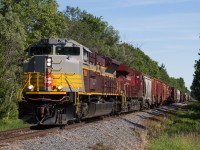 CP 7016 leads train 247 North on the CP Hamilton Subdivision on a sunny June afternoon.