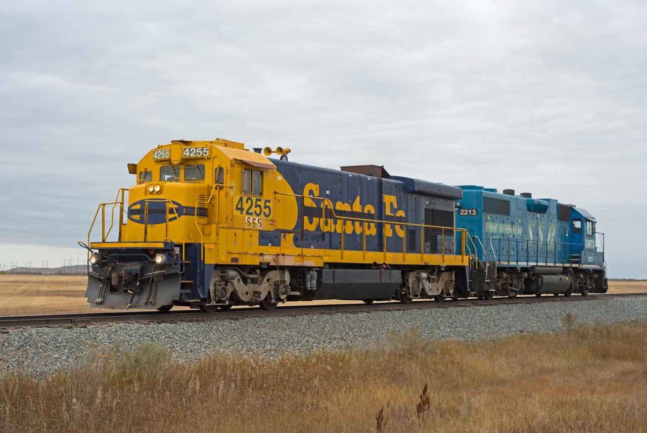 While I was kind of bummed that the Stewart Southern Railway had no cars on the return trip out of Regina, a B23-7 on the road in 2020 is definitely worth a shot.