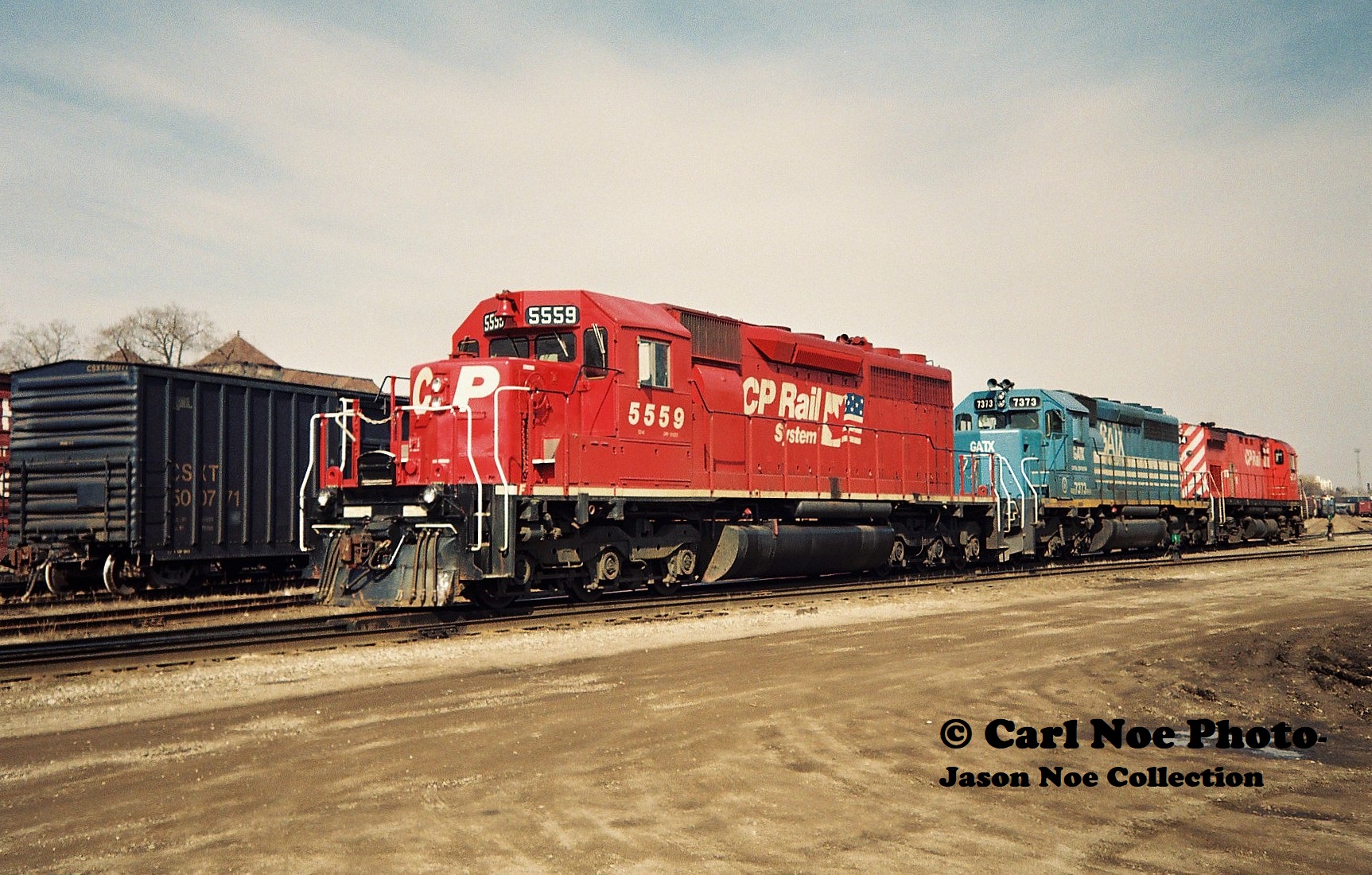 Railpictures.ca - Carl Noe (Collection of Jason Noe) Photo: CP SD40 ...