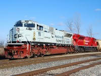 UP 1982 on CP 244.  CN 2441 leading CN 435.  CP 7022 leading CP 247.  Railfans in Southern Ontario had three great targets to go after this sunny Saturday.  The old man and I opted for option 3 and I'm glad we did.  The low autumn light nicely illuminated the red under-frame on CP 7022 as the train slowly pulled up to the north siding switch Welland to pick up the conductor.  We were surprisingly the only railfans at this location, so most must have went after other targets today.  There was one unconfirmed sighting of the Mooney-mobile shortly after our arrival but it failed to stop at our location.  It may have just been some geezer out for a drive with his lady friend.  Thanks to Bill Purdy and Jazzy Joe for the heads-up on 246 yesterday.  Lets see your shots from today!  And no Steve, I'm not pinching you.   