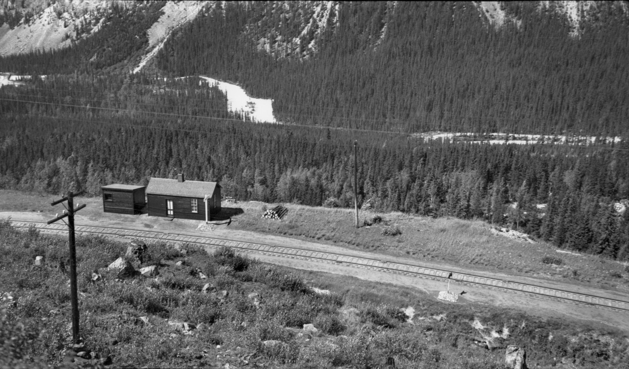 Yoho section house in the spiral tunnels area