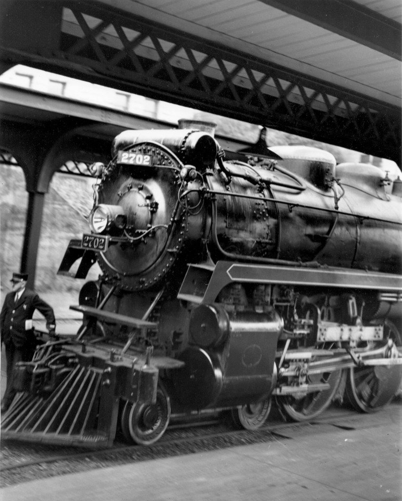 CP 2702 at Vancouver station.  Possibly train #2 before departure.