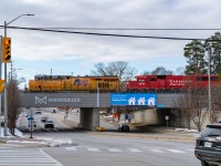 Because of slow moving vehicles, I wasn't able to get where I wanted to be to catch this train. I figured I would take a guess and see what I could get, given I'd miss the train if I tried going where I wanted to. As it turns out, luck was on my side. UP 7393 certainly didn't stay home this holiday season.