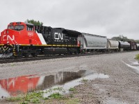 <br>
<br>
 More Fort Erie fun 
<br>
<br>
 CN 3023 appears to be in charge of the NS transfer from Buffalo
<br>
<br>
 in fact 3023 is the high value commodity on today's NS transfer
<br>
<br>
 the ET44AC serial 63462 is merely minutes on the owner's road
<br>
<br>
 and it is the future ' The J '
<br>
<br>
 sdfourty
