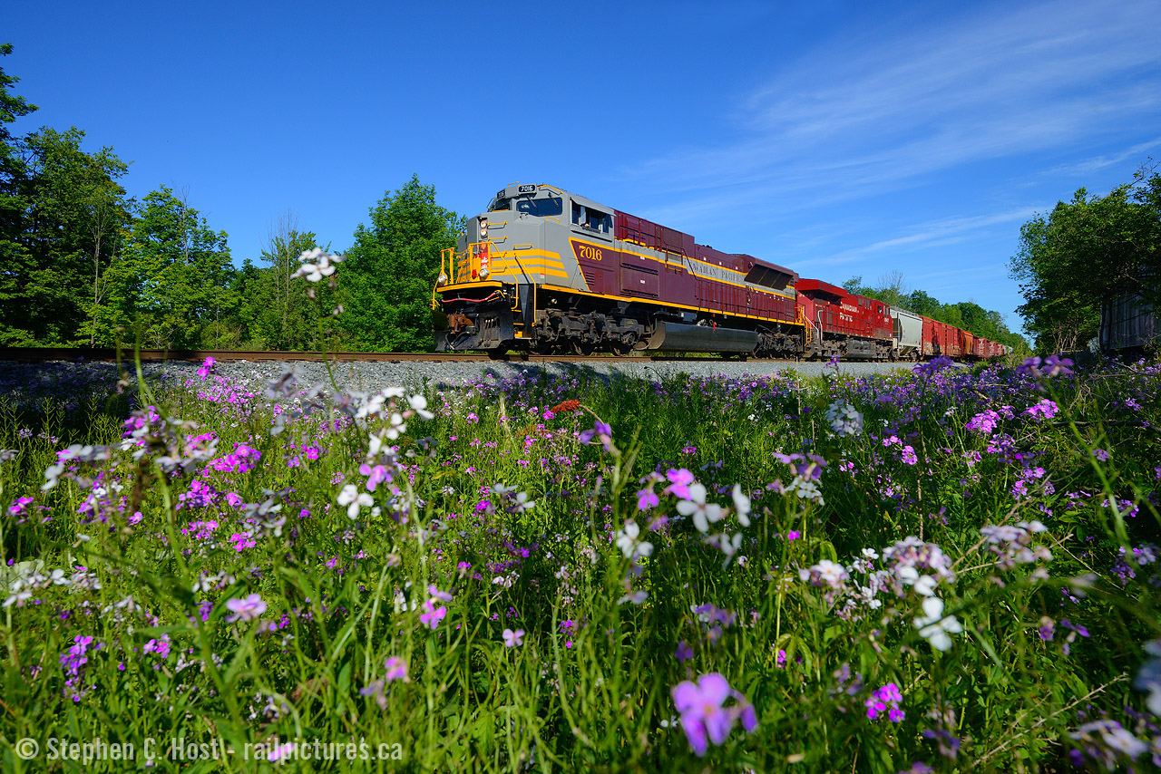 A fairly new, clean engine and a nice late spring scene. Oooooh bring me back.
