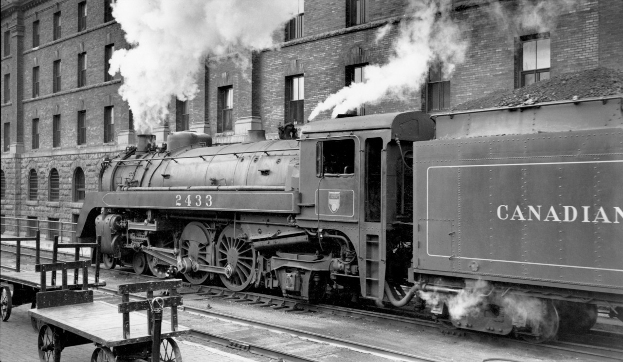 Train no. 2 at Winnipeg station