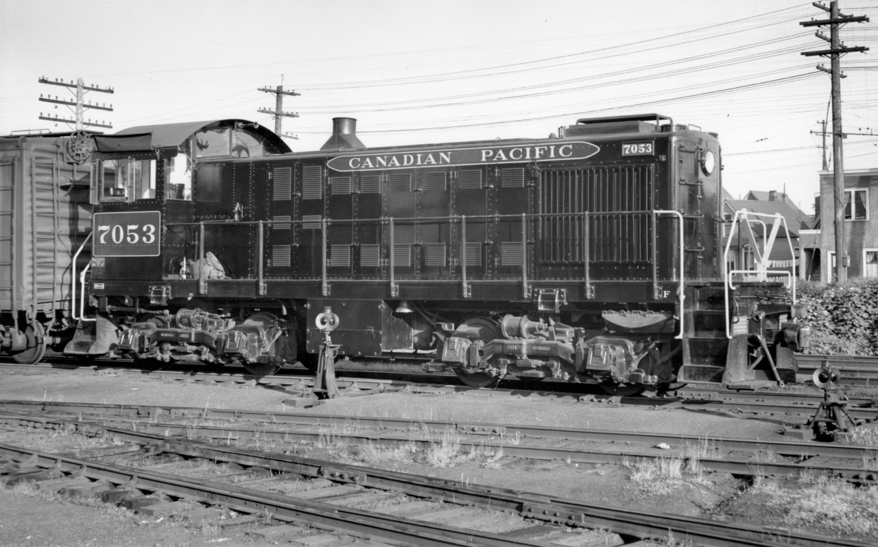 Diesel switcher in Vancouver.
