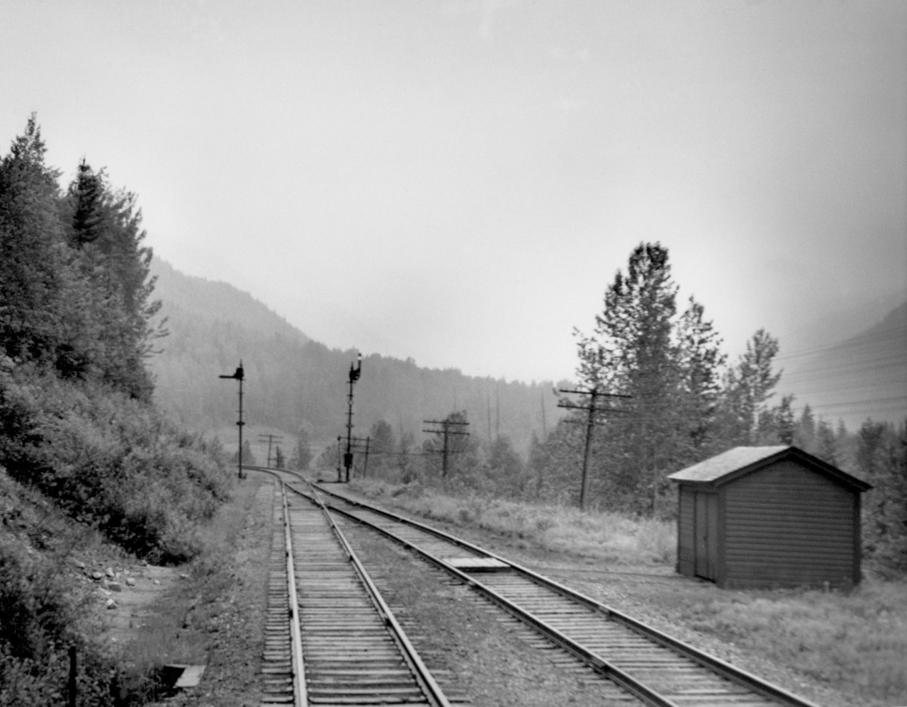 West end of Twin Butte siding, taken from rear of train no. 4