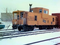 Here is a look back at TH&B Van 80 nearly 34 years ago exactly as she sits in the Maple Leaf Mill (MLM) and Government Elevator yard.  According to the TH&B Historical Society Van 80 was scrapped between 1993 and 1995 - Exact Date and Place Unknown.  Either way she saw only 20 years on the rails before the cutters torch and trip back to the Melt Shop.  Flash forward to Feb. 2021, and with Great Lakes Shipping on the Winter Break, the grain hoppers are rolling back into Port Colborne, keeping the ADM Mill (former MLM) with a steady supply of Canadian wheat, this time under Trillium's power and section group.