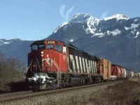 CN SD-60 5459 with the SD-40 5061 trailing are traveling through Rosedale as they approach Chilliwack. 7000 ft. Mount Cheam looms in the background. GPS is approximate.



  