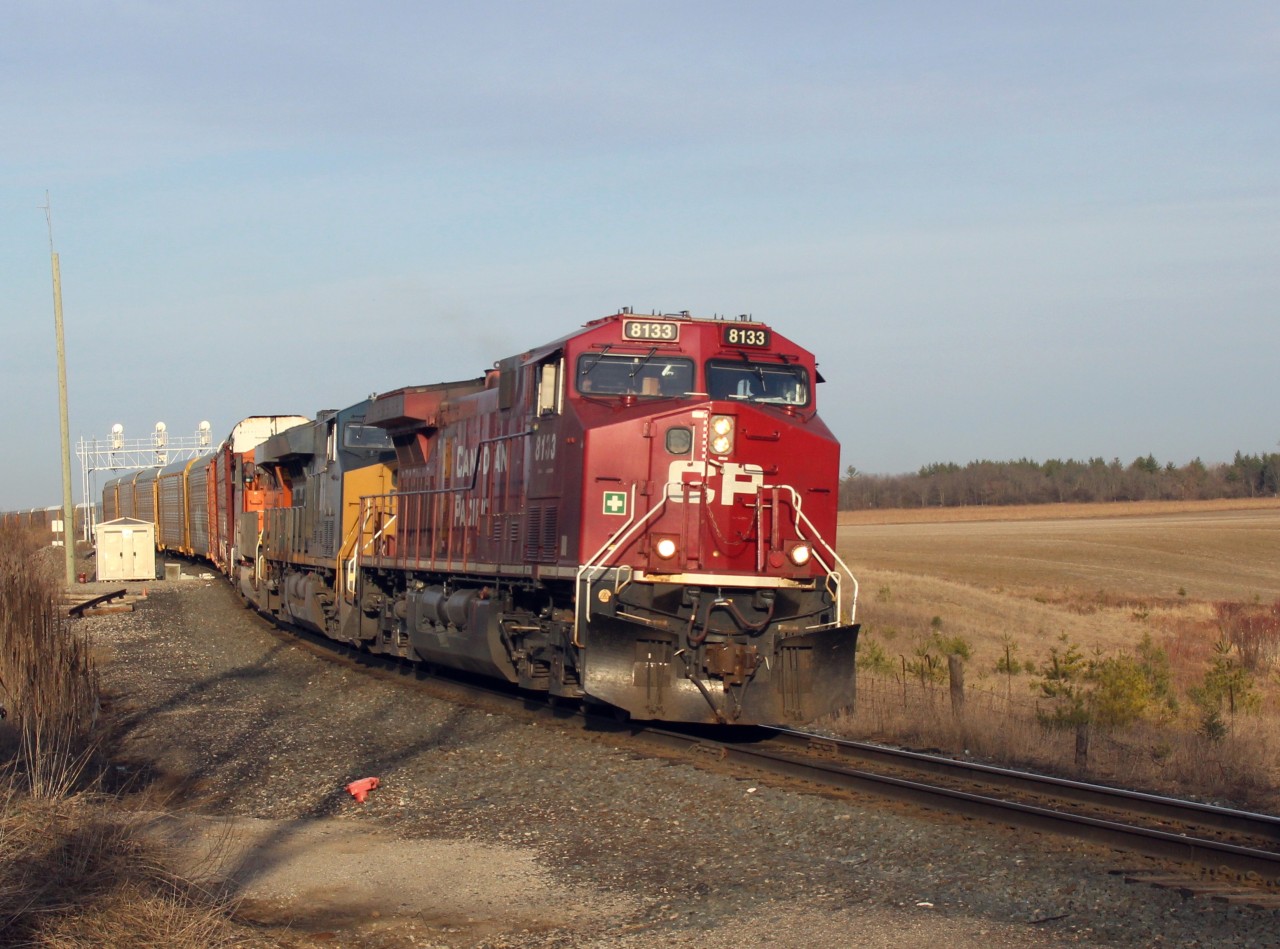 CP 147 switching the west end of Wolverton yard