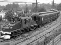 Lower Mainland Railroad club excursion train on Labor Day 1953 at 33'rd avenue southbound in Vancouver with BCER #960 doing the honors.  The 960 is now being restored by the West Coast Railway Association in Squamish.  The rail line is now a paved walking and cycling path.