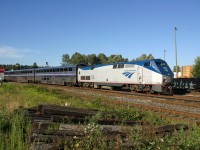 Amtrak Cascades train 517 departs Vancouver for Seattle