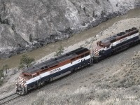 Southbound BCR 4617 and 745 at Gibbs, which is no longer listed as a station. It had been located between Glenfraser and Fountain. I found an up to date photo of 4617 shown as a trailing unit in Wisconsin on March 03, 2021.  