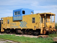 Ontario Northland caboose 121 was not something I expected to find at Puddicombe Estate Farm & Winery in Winona when we went there for apple picking.  A ride on their miniature train was a must!  They have several standard gauge cabooses, tank cars, and a sleeper on display.  Unfortunately, everything seemed rundown and slowly decaying.  The other cabooses were in much rougher shape than this one.  Hopefully they've gotten some TLC since then.    