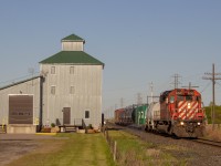 Cp annual weed sprayer rolls down the Cp Windsor sub on a warm late afternoon Thursday after taking 5 hours from London to Windsor. 