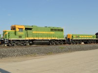 Proudly wearing "Canadian National Green", the 2300 West Control assignment with CN 7600 (was 4728) and CN 600 (was 503) stands in the clear on an overtime move as 385 departs and some trucks need to cross, once everything settles they'll pull this track out of the bowl, "down the Green" and shove it into a track at West Control behind for another Westbound train to grab later. Another day underway at West! I guess there's been some conversation about the green, personally I don't see what the fuss is about. I think this pair looks fantastic and it's caught my eye around the yard a few times now! Very striking and cool to see in person, a job well done by CN. Taken by an off duty employee while wearing all required PPE. 