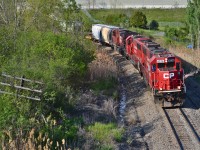 A rather nice change of scenery from the never ending sea of GE products, 6232 coasts into Hamilton, just beating the growing shadows on a perfect spring evening. 