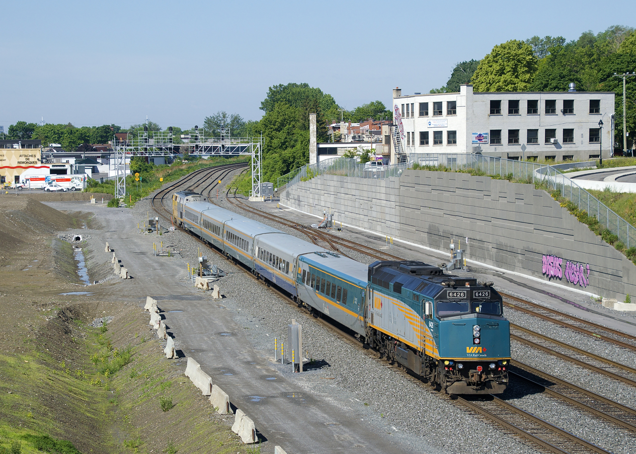 VIA 6426 brings up the rear of VIA 63.