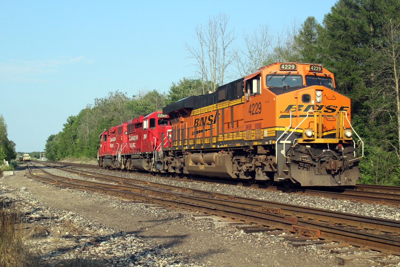 CP T-69 departing Guelph Junction