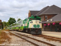 GO Trains return to Stratford...???? Did they ever come through here? I know they did make runs west in the 1990's for various reasons, including running to Sarnia for the tunnel opening. Anyway, GO, without announcement or fanfare ran a test train to London and back today, and plans to do the same again tomorrow. Who knows how long this will last though? It's a 28 MPH, 2 hour journey from Kitchener to London, seriously, in the 1990's it was only one hour - how is this even feasible? Politics.