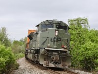 2021.05.23 CP 7023 military unit bringing up the tail end of CP 113, at Mile 10 Mactier Sub