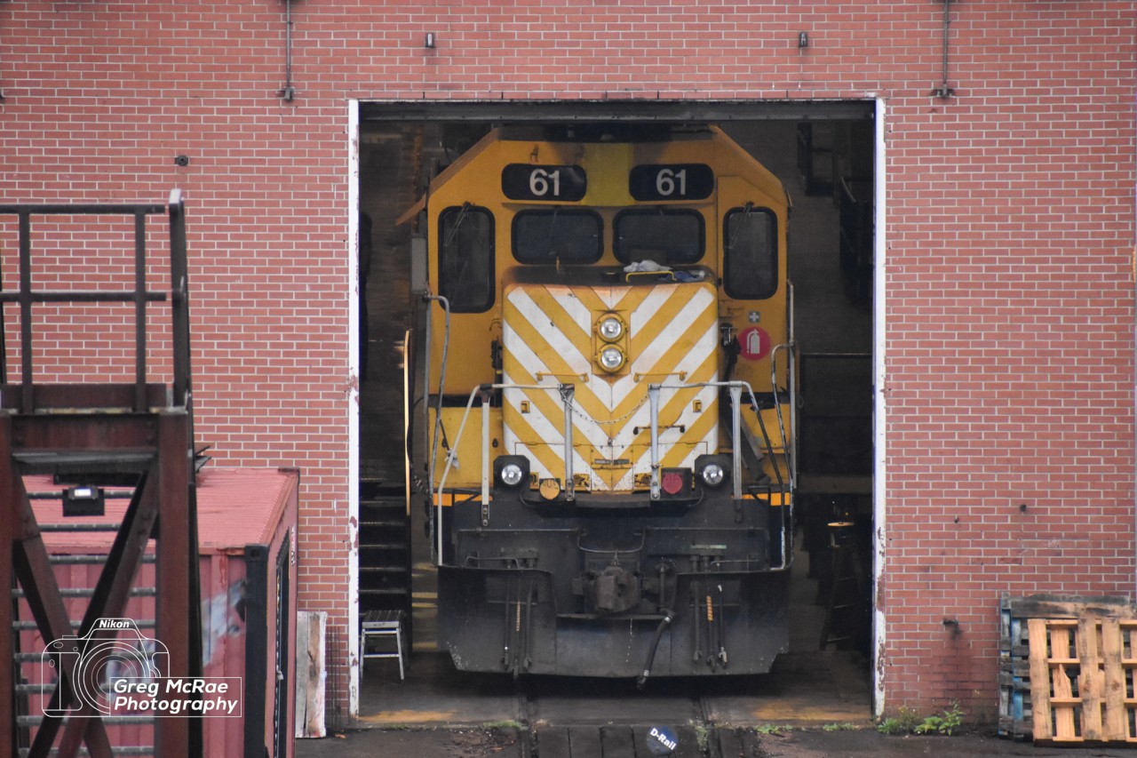 RS 61 peeks out of the ONR North Bay shops