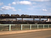 I was travelling by bus from Winnipeg to Montreal and stopped in Thunder Bay to see the lakehead grain terminals