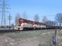 The TH&B 'Starlite' departs Lambton Yard bound for Hamilton, rounding the curve behind Lambton Park.


<br><br><i>George Roe Photo, Bruce Acheson Collection.</i>