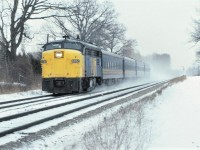 VIA FPA4 6782 has the four car westbound train 73 well in hand as it flies through Clarkson, Ontario on the Oakville Sub.  Location shown is approximate.

