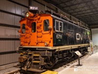 Fortunately, CN 6711 (Z-1a) was on display at Exporail in Delson, Quebec on August 25, 2018. I was fortunate to have the privilege of riding behind these classics while they were still in service.
