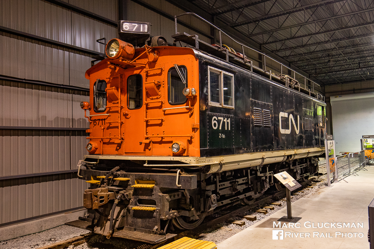 Fortunately, CN 6711 (Z-1a) was on display at Exporail in Delson, Quebec on August 25, 2018. I was fortunate to have the privilege of riding behind these classics while they were still in service.