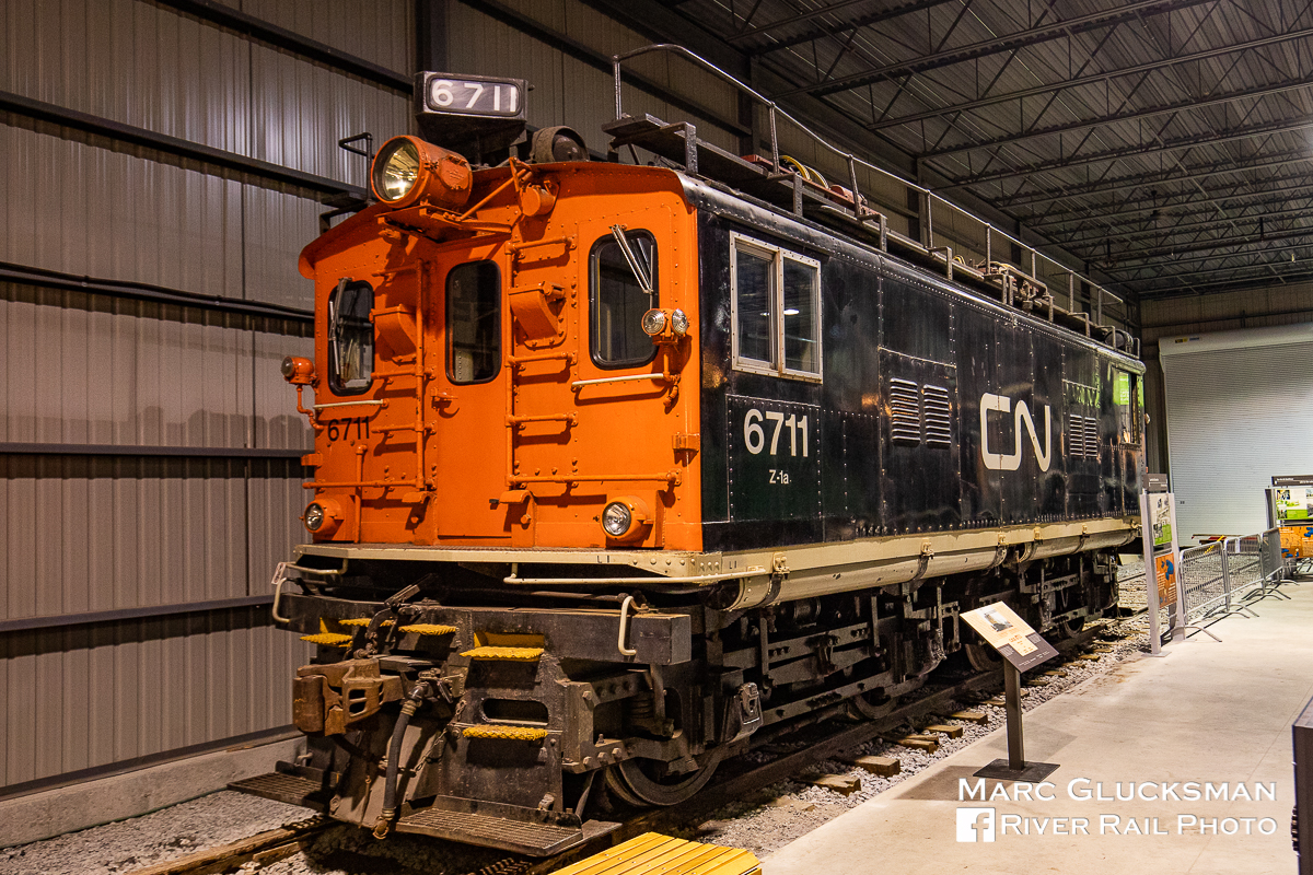 Fortunately, CN 6711 (Z-1a) was on display at Exporail in Delson, Quebec on August 25, 2018. I was fortunate to have the privilege of riding behind these classics while they were still in service.
