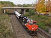 CN P90131-23 heads West through Bayview Junction with CN 3036 leading the 4 car business train that ran from Brampton Intermodal Terminal to Bayview Junction and then returned to Toronto.  A quick stop at the future Halton Intermodal Terminal location was the train purpose today.