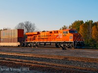 Pictured in less than ideal lighting conditions, <a href="https://www.cpr.ca/en/community/every-child-matters-locomotive">The Truth and Reconciliation livery</a> pauses in Ignace for a crew change. While seemingly a bright and colourful livery, it reflects on a dark period of Canadian history. Released on the first "National Day for Truth and Reconciliation" on September 30, 2021 it will roam the rails, bringing awareness about the atrocities that unfolded for years at residential schools across Canada.