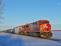 AC4400CWM CP 8074 heads an oil train west on CP's Scotford Sub.